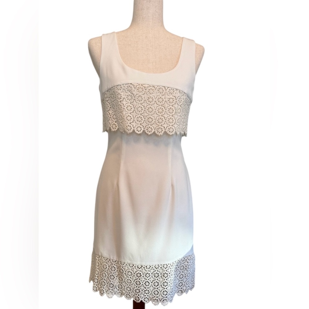 NWT Esley | White Mini Dress | Sz S